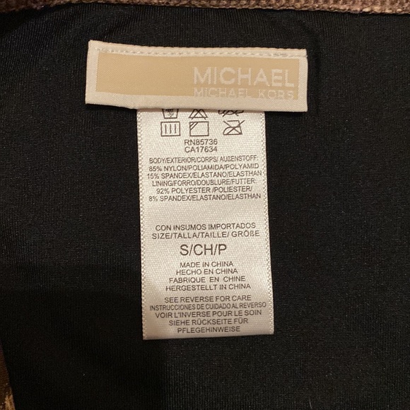 Micheal Kors leopard bikini set - Picture 4 of 4